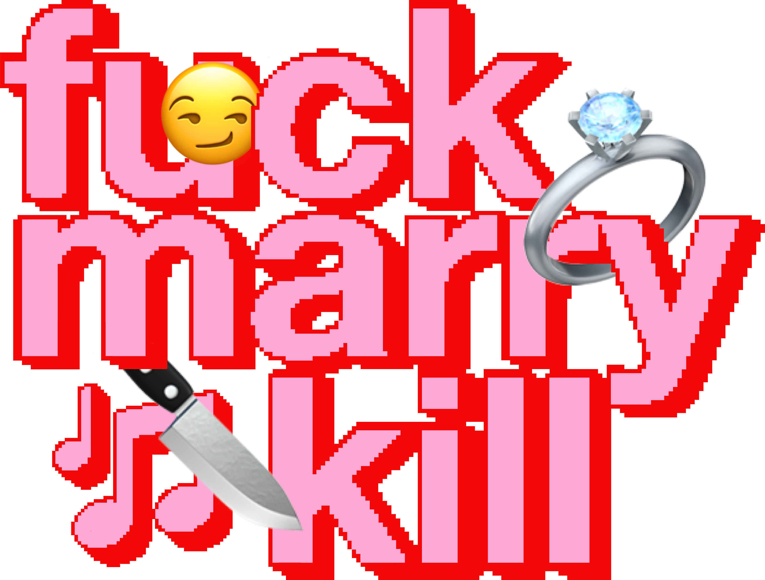 Fuck, marry, kill game with your favorite music artists! — fmk.cool